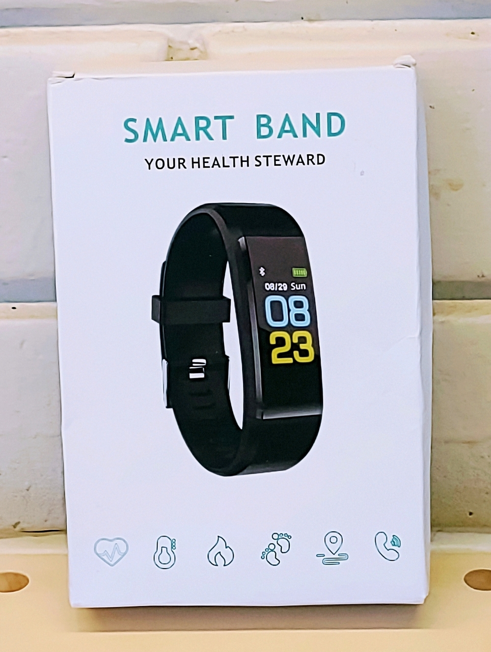 SMART BAND 115 PLUS SMART BP HR BRACELET BLACK BAND